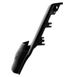 PartzBiz HD HW107148 - Hogworkz 2-Into-1 Stretched Tri-Bar Fender Extension Vivid Black 09-19 FL HW107148 bagger touring road glide street king PartzBiz HD HW107148 - Hogworkz 2-Into-1 Stretched Tri-Bar Fender Extension Vivid Black 09-19 FL HW107148 bagger touring road glide street king