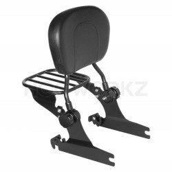 PartzBiz HD HW157118 - Hogworkz แร็ควางสัมภาระ Sissy Bar ที่ถอดออกได้ง่ายสีดำ Harley Softail 00-17 PartzBiz HD HW157118 - Hogworkz แร็ควางสัมภาระ Sissy Bar ที่ถอดออกได้ง่ายสีดำ Harley Softail 00-17