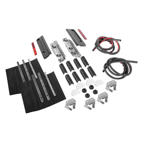 PartzBiz HD: 4414741-Hogworkz Black Harley '93-'13 Saddlebag Mounting Hardware Latch Lock Kit Harley | HW131371 PartzBiz HD: 4414741-Hogworkz Black Harley '93-'13 Saddlebag Mounting Hardware Latch Lock Kit Harley | HW131371