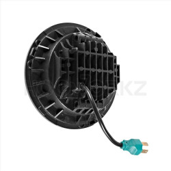 PartzBiz HD HW195002-HW195204 - Hogworkz Blackout 7 ” ไฟหน้า LED สไตล์ Harley Daymaker พร้อมไฟส่องทางเสริม PartzBiz HD HW195002-HW195204 - Hogworkz Blackout 7 ” ไฟหน้า LED สไตล์ Harley Daymaker พร้อมไฟส่องทางเสริม