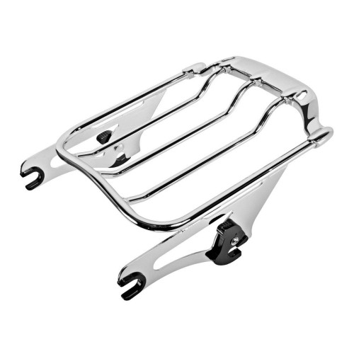PartzBiz HD: 4414686-Hogworkz Chrome Air Wing Two Up กระเป๋าเดินทาง Harley Davidson '09-'19 Touring Storage Tourer 523000257 523000258