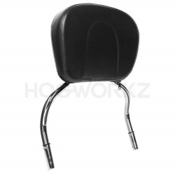 PartzBiz HD HW157332 - Hogworkz Chrome โครงซิสซี่บาร์ที่ถอดออกได้ง่าย ชั้นวางสัมภาระ Harley Freewheeler 15-Up
