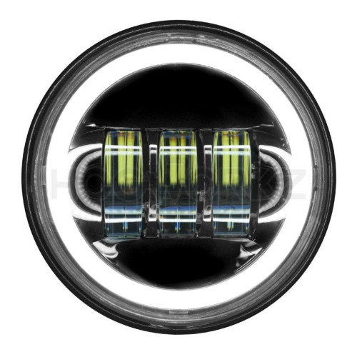PartzBiz HD: 4414653-Hogworkz Harley Blackout 4.5” LED HaloMaker โคมไฟส่องเสริม 94-19 HW195206 PartzBiz HD: 4414653-Hogworkz Harley Blackout 4.5” LED HaloMaker โคมไฟส่องเสริม 94-19 HW195206