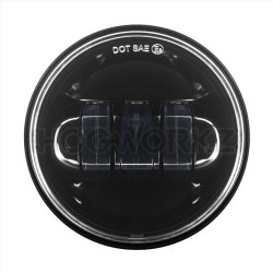 PartzBiz HD HW195204 - Hogworkz Harley Blackout 4.5” ไฟส่องผ่าน LED เสริม 94-19 HW195204 PartzBiz HD HW195204 - Hogworkz Harley Blackout 4.5” ไฟส่องผ่าน LED เสริม 94-19 HW195204