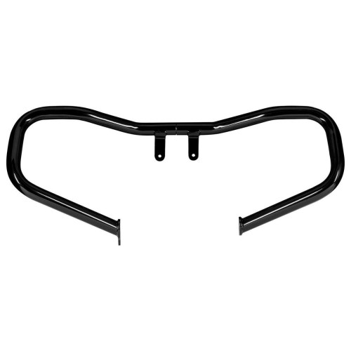 PartzBiz HD: 4414632-Hogworkz HW157029 Chopped Engine Guard Crash Bar Black Harley FLH/T 14-20