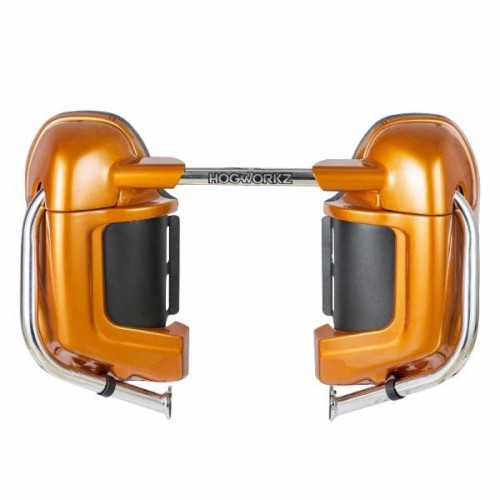 PartzBiz HD: 4414602-Hogworkz Lower Vented Fairing Lowers w/ Hardware Harley Touring Amber Whiskey | HW105009 PartzBiz HD: 4414602-Hogworkz Lower Vented Fairing Lowers w/ Hardware Harley Touring Amber Whiskey | HW105009