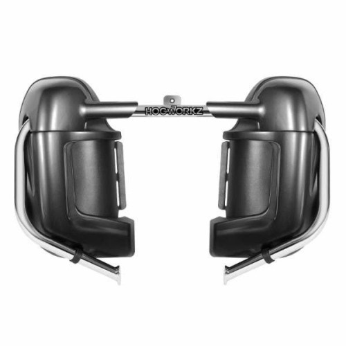 PartzBiz HD: 4414605-แฟริ่งล่าง Hogworkz พร้อมฮาร์ดแวร์ Harley Touring Charcoal Pearl | HW105010
