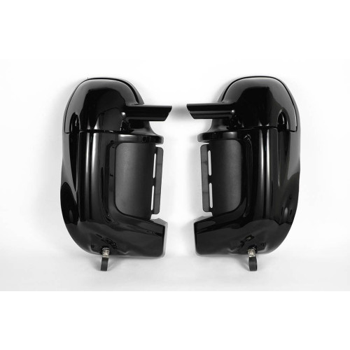 PartzBiz HD: 4414563-แฟริ่งล่าง Hogworkz พร้อมฮาร์ดแวร์ Harley Touring (Vivid Black) | HW105008