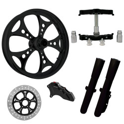 PartzBiz HD HOLESHOT-SNGL-BLK-KIT-23PCKG - Holeshot Black 23" Wheel Tire Single Side Raked Triple Trees Lowers & Sliders | HOLESHOT-SNGL-BLK-KIT-23PCKG PartzBiz HD HOLESHOT-SNGL-BLK-KIT-23PCKG - Holeshot Black 23" Wheel Tire Single Side Raked Triple Trees Lowers & Sliders | HOLESHOT-SNGL-BLK-KIT-23PCKG