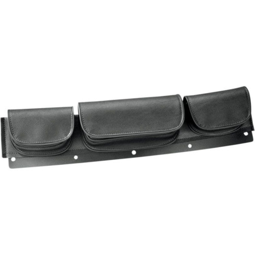 PartzBiz HD: 4414537-Hopnel Standard Tri-Pouch Windshield Pouch For Harley Flht 1986-1995 | HD3