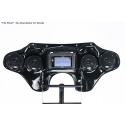 PartzBiz HD DS23300208 - Hoppe Industries HPKT-0057A แฟริ่งหน้าจอสัมผัสพร้อมลำโพง 15-19 Harley FLRT ระบบเสียง Freewheeler เสียงวิทยุแบบกำหนดเองสเตอริโออัพเกรด