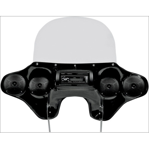 PartzBiz HD: 4414518-Hoppe Quadzilla Quick Detach Fairing w/ Speakers & Jenson FLSTN | HDF-SFTDX PartzBiz HD: 4414518-Hoppe Quadzilla Quick Detach Fairing w/ Speakers & Jenson FLSTN | HDF-SFTDX