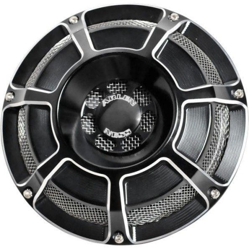 PartzBiz HD: 4414494-Arlen Ness Beveled Gloss Black 110db Horn for Harley 91-15 Sportster XL Models | 70-218 PartzBiz HD: 4414494-Arlen Ness Beveled Gloss Black 110db Horn for Harley 91-15 Sportster XL Models | 70-218
