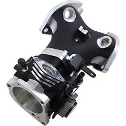 PartzBiz HD DS10220244 - Horsepower Inc 58mm Throttle Body 1.80" Intake Stock Fit Harley Twin Cam 96 103 06-17 1022-0235 10220235 HPI-58D6-18 electra road street glide king narrow super wide dyna softail night train heritage fat boy bob slim best for upgrade efi