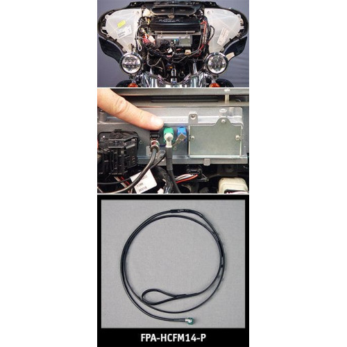PartzBiz HD: 4414391-J&M FPA-HCFM14-P FLEXPOWER In-Fairing AM/FM/WB Antenna Harley 14-18 Ultra Street Glide PartzBiz HD: 4414391-J&M FPA-HCFM14-P FLEXPOWER In-Fairing AM/FM/WB Antenna Harley 14-18 Ultra Street Glide