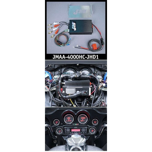 PartzBiz HD: 4414401-J&M JMAA-4000HC-JHD1 Performance 400w 4-CH Amp Kit 98-13 Harley Batwing Street Electra Glide Jensen HD1BT | JMAA-3600HC-JHD1 เครื่องแต่งตัว Bagger แบบ Touring PartzBiz HD: 4414401-J&M JMAA-4000HC-JHD1 Performance 400w 4-CH Amp Kit 98-13 Harley Batwing Street Electra Glide Jensen HD1BT | JMAA-3600HC-JHD1 เครื่องแต่งตัว Bagger แบบ Touring