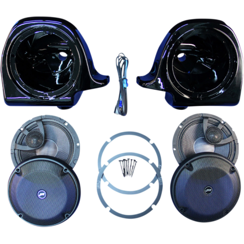 PartzBiz HD: 4414370-J&M ROKKER XRP 6.58 Fairing Speaker Kit ทวีตเตอร์ Hi-Output Harley Electra G 06-13