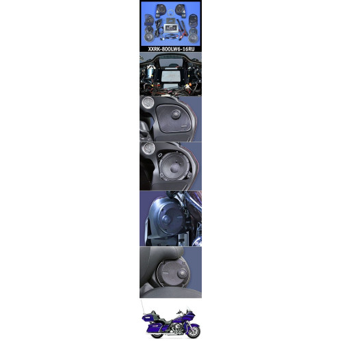 PartzBiz HD: 4414353-J&M Rokker XXR Extreme 800w 6-Speaker & Amp Install Kit 16-20 Harley FLTRU XXRK-800LW6-16RU best for davidson sound system upgrade PartzBiz HD: 4414353-J&M Rokker XXR Extreme 800w 6-Speaker & Amp Install Kit 16-20 Harley FLTRU XXRK-800LW6-16RU best for davidson sound system upgrade
