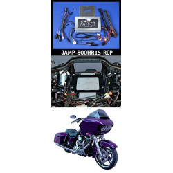 PartzBiz HD JAMP-800HR15-RCP - J&M ROKKER XXRP 800w 4-CH DSP Programmable Amp 15-20 Harley FLTR Rears / Lowers JAMP-800HR15-RCP 4405-0638 44050638 best for davidson sound system upgrade
