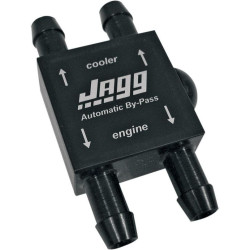 PartzBiz HD DS07130069 - Jagg 4050 Black Billet Aluminum Automatic Oil Cooler Bypass Valve Harley Davidson Metric Custom Oil Cooler Control System Kit Upgrade Replacement 0713-0069 07130069 PartzBiz HD DS07130069 - Jagg 4050 Black Billet Aluminum Automatic Oil Cooler Bypass Valve Harley Davidson Metric Custom Oil Cooler Control System Kit Upgrade Replacement 0713-0069 07130069