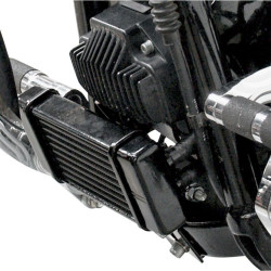 PartzBiz HD WP821-2012 - Jagg Black Horizonal Low Mount 10 Row Oil Cooler Kit Harley Dyna 91-16 | 750-2500 PartzBiz HD WP821-2012 - Jagg Black Horizonal Low Mount 10 Row Oil Cooler Kit Harley Dyna 91-16 | 750-2500