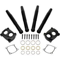 PartzBiz HD DS09402012 - JIMS Black Low Profile Tappet & Rod Covers Harley M8 Touring Softail 17-Up PartzBiz HD DS09402012 - JIMS Black Low Profile Tappet & Rod Covers Harley M8 Touring Softail 17-Up