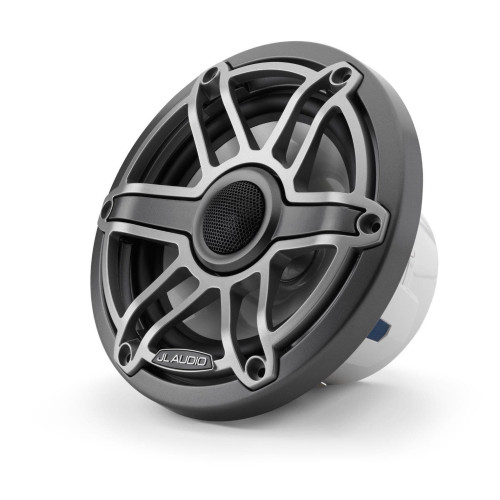 PartzBiz HD: 4414122-JL Audio M6 6.5 inch Marine Coaxial Speaker Set White Sport Grilles