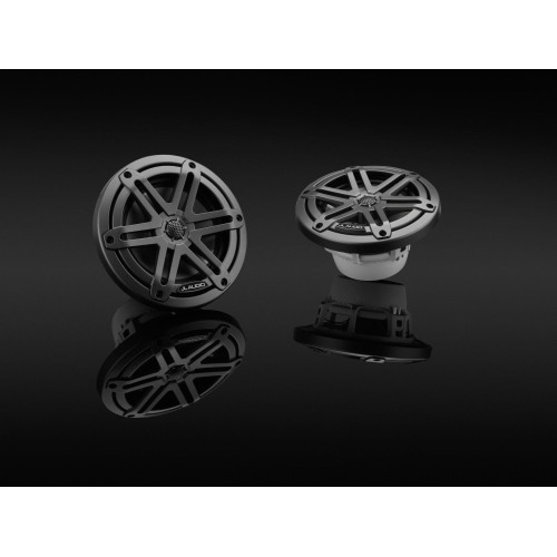 PartzBiz HD: 4414110-JL Audio Marine เรือ M3 6.5 นิ้วห้องนักบิน Coaxial System ไทเทเนียม Sport Grilles M3-650X-S-Gm
