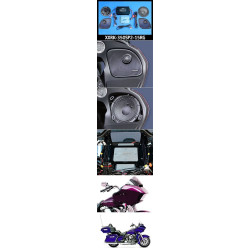 PartzBiz HD XXRK-350SP2-15RG - ชุดติดตั้งแอมป์ลำโพง J&M ROKKER XXR EXTREME 350w 14-18 Harley FLTR/U | XXRK-350SP2-15RG PartzBiz HD XXRK-350SP2-15RG - ชุดติดตั้งแอมป์ลำโพง J&M ROKKER XXR EXTREME 350w 14-18 Harley FLTR/U | XXRK-350SP2-15RG