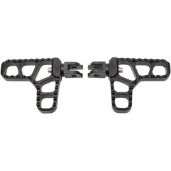 PartzBiz HD DS16201912 - Joker Machine 08-62-6B Black Aluminum Serrated Billet Drivers Foot Pegs 18-19 Harley-Davidson Softail Milwaukee Eight M-Eight M8 FL Footpeg Replacement Upgrade PartzBiz HD DS16201912 - Joker Machine 08-62-6B Black Aluminum Serrated Billet Drivers Foot Pegs 18-19 Harley-Davidson Softail Milwaukee Eight M-Eight M8 FL Footpeg Replacement Upgrade