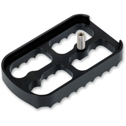 PartzBiz HD DS16100434 - Joker Machine Black Anodized Serrated Brake Pad for Harley FL Touring / Softail - 08-641B PartzBiz HD DS16100434 - Joker Machine Black Anodized Serrated Brake Pad for Harley FL Touring / Softail - 08-641B