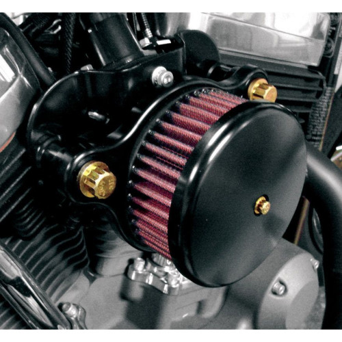 PartzBiz HD: 4413979-Joker Machine Black Smooth Performance เครื่องฟอกอากาศ Harley Sportster XL 07-15 | 10-200B