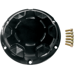 PartzBiz HD DS11070170 - Joker Machine Black Techno Derby Cover for Harley Sportster XL 04-15 | 10-691B PartzBiz HD DS11070170 - Joker Machine Black Techno Derby Cover for Harley Sportster XL 04-15 | 10-691B