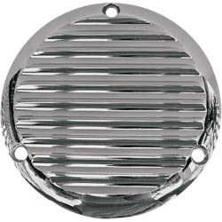 PartzBiz HD DS11070110 - Joker Machine Chrome Finned 3 Hole Derby Cover for Harley Big Twin 70-98 | 06-98FN PartzBiz HD DS11070110 - Joker Machine Chrome Finned 3 Hole Derby Cover for Harley Big Twin 70-98 | 06-98FN