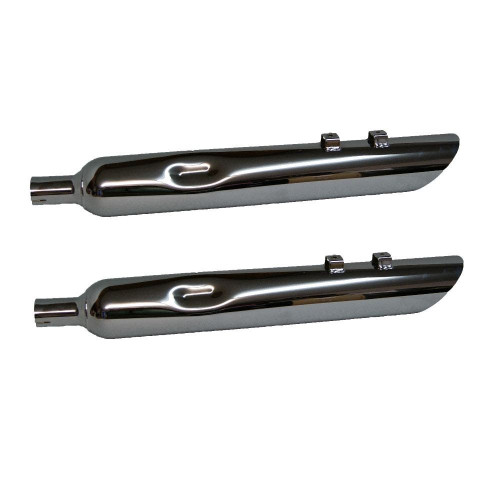 PartzBiz HD: 4413911-ท่อไอเสีย Jones JAC430MC200 Full Boar Angle Cut Slip-On Muffler 2” Baffle 95-16 FLH PartzBiz HD: 4413911-ท่อไอเสีย Jones JAC430MC200 Full Boar Angle Cut Slip-On Muffler 2” Baffle 95-16 FLH