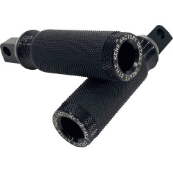 PartzBiz HD WP563-03051 - Kens Factory KFP-05 Black Next Level Rear Foot Pegs Harley M8 Softail 18-Up PartzBiz HD WP563-03051 - Kens Factory KFP-05 Black Next Level Rear Foot Pegs Harley M8 Softail 18-Up