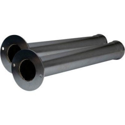 PartzBiz HD DS18601870 - Khrome Werks Chrome Slash Cut Tips 4.5” HP Plus Slip Mufflers Harley M8 FLH 2017 | ท่อไอเสีย 202695 PartzBiz HD DS18601870 - Khrome Werks Chrome Slash Cut Tips 4.5” HP Plus Slip Mufflers Harley M8 FLH 2017 | ท่อไอเสีย 202695