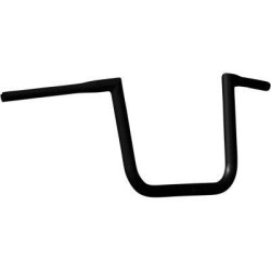 PartzBiz HD DS06015393 - Khrome Werks Black 10" Buck-25 1.5" Handlebars TBW Harley FLTR Touring 15-20 0601-5393 06015393 electra road street glide king davidson best for buy