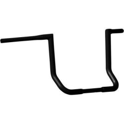 PartzBiz HD DS06015391 - Khrome Werks Black 12" Buck-25 1.5" Handlebars TBW Harley FLH Touring 08-20 300730 0601-5390 06015390 electra road street glide king davidson best for buy