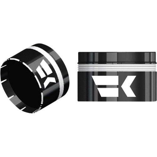 PartzBiz HD: 4413769-Khrome Werks Black Air Tracer Grips 1" Bars TBW Harley & Custom 500110