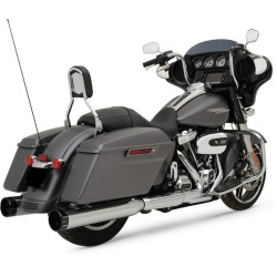 PartzBiz HD DS18011139 - Khrome Werks Chrome w/ Black Tips 4.5” HP Plus Slip Mufflers Harley M8 FLH 2017 | 202725 PartzBiz HD DS18011139 - Khrome Werks Chrome w/ Black Tips 4.5” HP Plus Slip Mufflers Harley M8 FLH 2017 | 202725