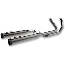 PartzBiz HD DS18002177 - Khrome Werks Eclipse 2 Step Crossover Headers 4.5” Tracer Slip บน Harley FLH M8 | 201810A PartzBiz HD DS18002177 - Khrome Werks Eclipse 2 Step Crossover Headers 4.5” Tracer Slip บน Harley FLH M8 | 201810A