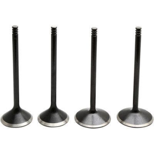 PartzBiz HD: 4413715-Kibblewhite 20-23100 Black Diamond Stainless Steel Valve Kit HD Twin Cam 05-17
