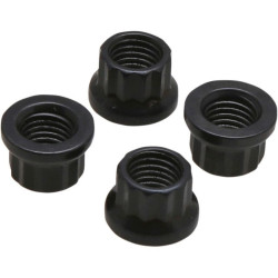 PartzBiz HD DS24011108 - Kibblewhite 41007-4 Steel Rocker Arm Stud Nuts 4-Pack Harley M8 17-Up