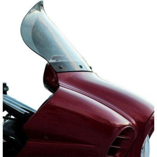 PartzBiz HD: 4413648-Klock Werks 12" Flare Tint Windshield Non Vented Kawasaki Voyager Vaquero 09-17 2312-0345 23120345 KW05-05-0047 gold wing touring cruiser screen wing comfort best for upgrade