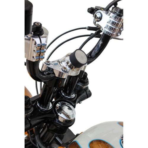 PartzBiz HD: 4413562-Klock Werks Chrome Universal Device IO Riser Top Clamp Mount Harley 84-19 Models | KW05-01-0384-C Smart Cell Phone Music GPS Device Holder Mounting Bracket Motorcycle Bike Chopper 3.5 3-12" Magnetic 06360053 0636-0053 KW05-01-0384-C