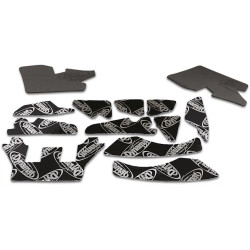 PartzBiz HD DS05211770 - Klock Werks Flare Series แผ่นปิดกระจกบังลมสีดำสำหรับ Harley Batwing 14-16 | KW05-01-0367 PartzBiz HD DS05211770 - Klock Werks Flare Series แผ่นปิดกระจกบังลมสีดำสำหรับ Harley Batwing 14-16 | KW05-01-0367