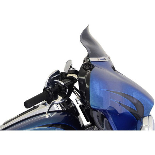 PartzBiz HD: 4413545-กระจกบังลม Klock Werks FLARE Dark Smoke 6.5 Batwing สำหรับ Harley FLH/X 14-23 | KW050101992014