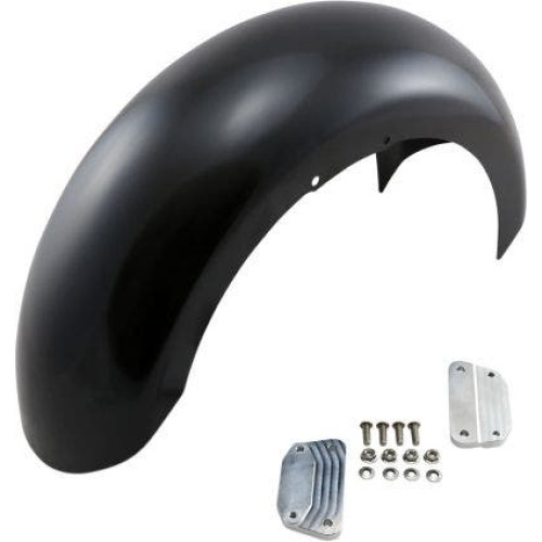 PartzBiz HD: 4413403-Klock Werks Slicer Hugger Series Front Fender w/ Mounting Blocks 18-19 Softail Softail FLFB milwaukee eight 1401-0702 14010702