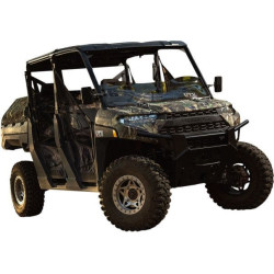 PartzBiz HD DS23170409 - Klock Werks UTV Clear Flare Windshield 13-15 Polaris Ranger KW05-01-0472-C 2317-0409 23170409